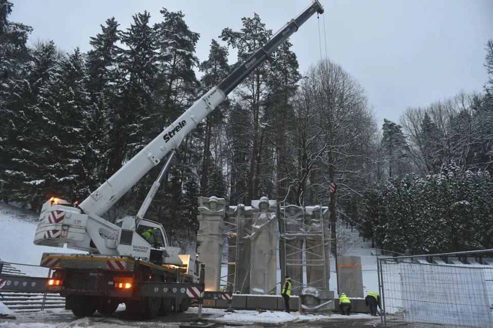 立陶宛拆除二战纪念碑