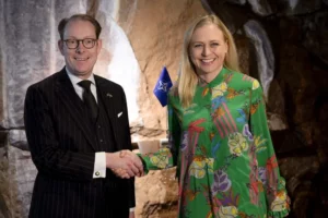 瑞典外交部长与芬兰外交部长