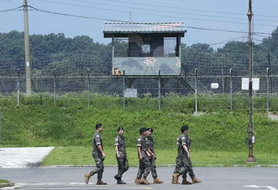 韩国军队士兵