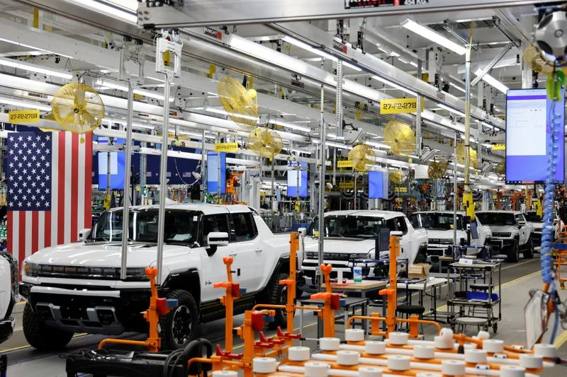 通用汽车位于底特律的“零工厂”电动汽车装配厂