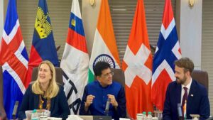 印度与欧洲自由贸易协会签署自由贸易协定