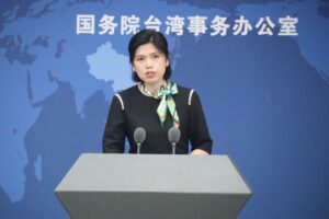 中国国务院台办发言人朱凤莲