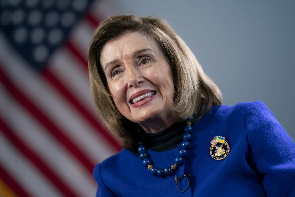 美国前众议院议长南希·佩洛西（Nancy Pelosi）