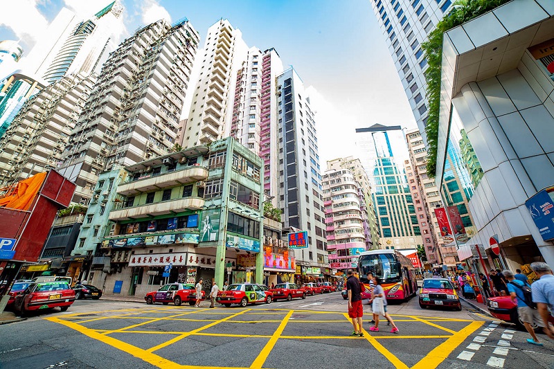 香港城市街景