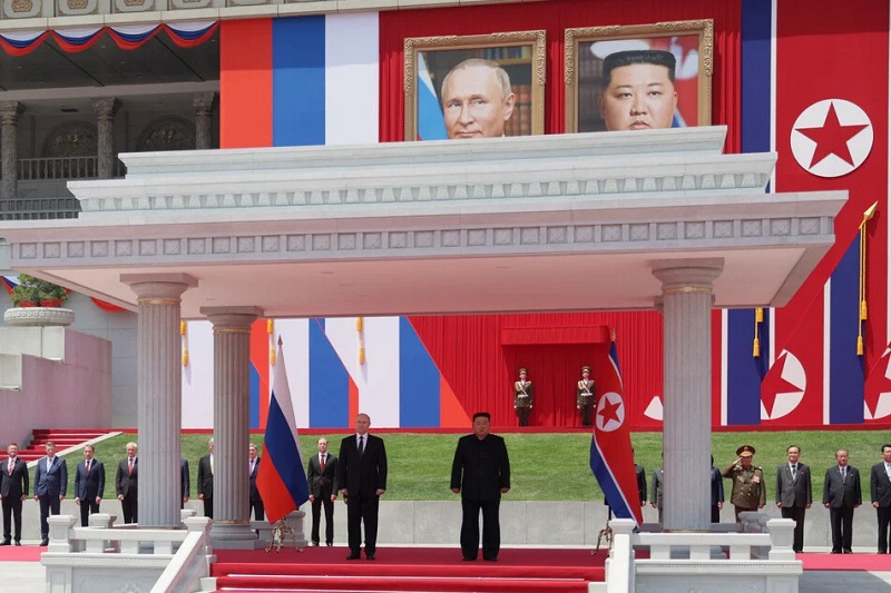 俄罗斯总统普京访问朝鲜