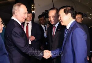 俄罗斯总统弗拉基米尔·普京访问越南