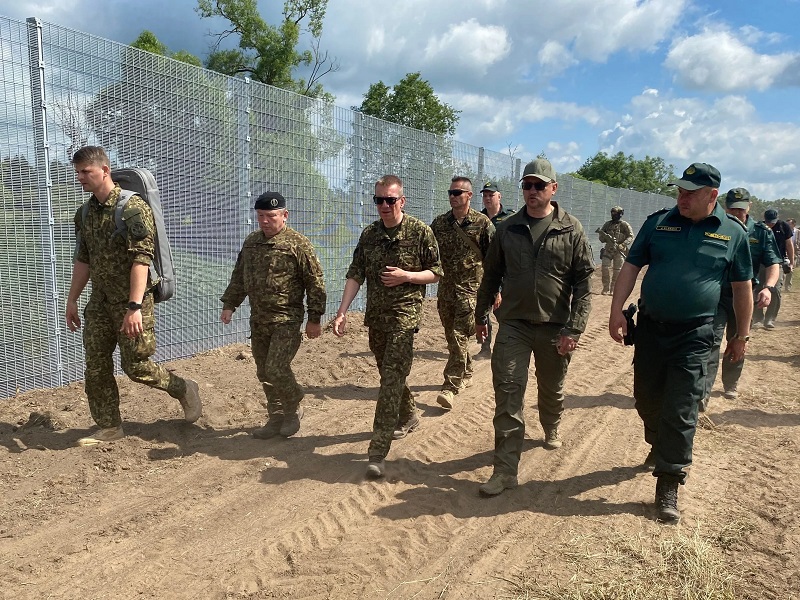 四个北约国家呼吁在欧洲与俄罗斯和白俄罗斯边境建立防线