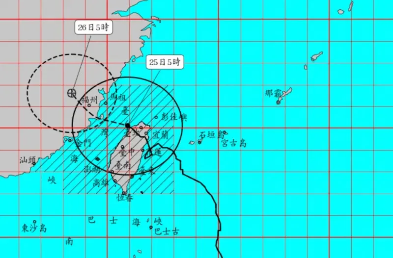 台风盖米登陆