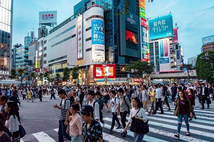 日本城市街头